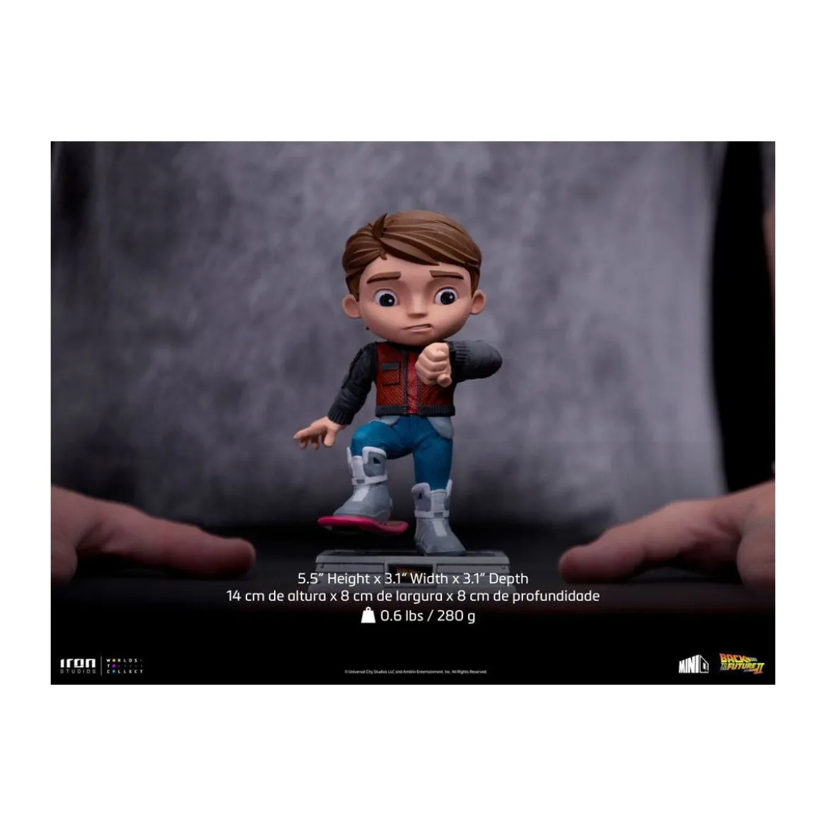 Iron Studios - Marty Mcfly Retour vers le Futur 2 - Mini Co.