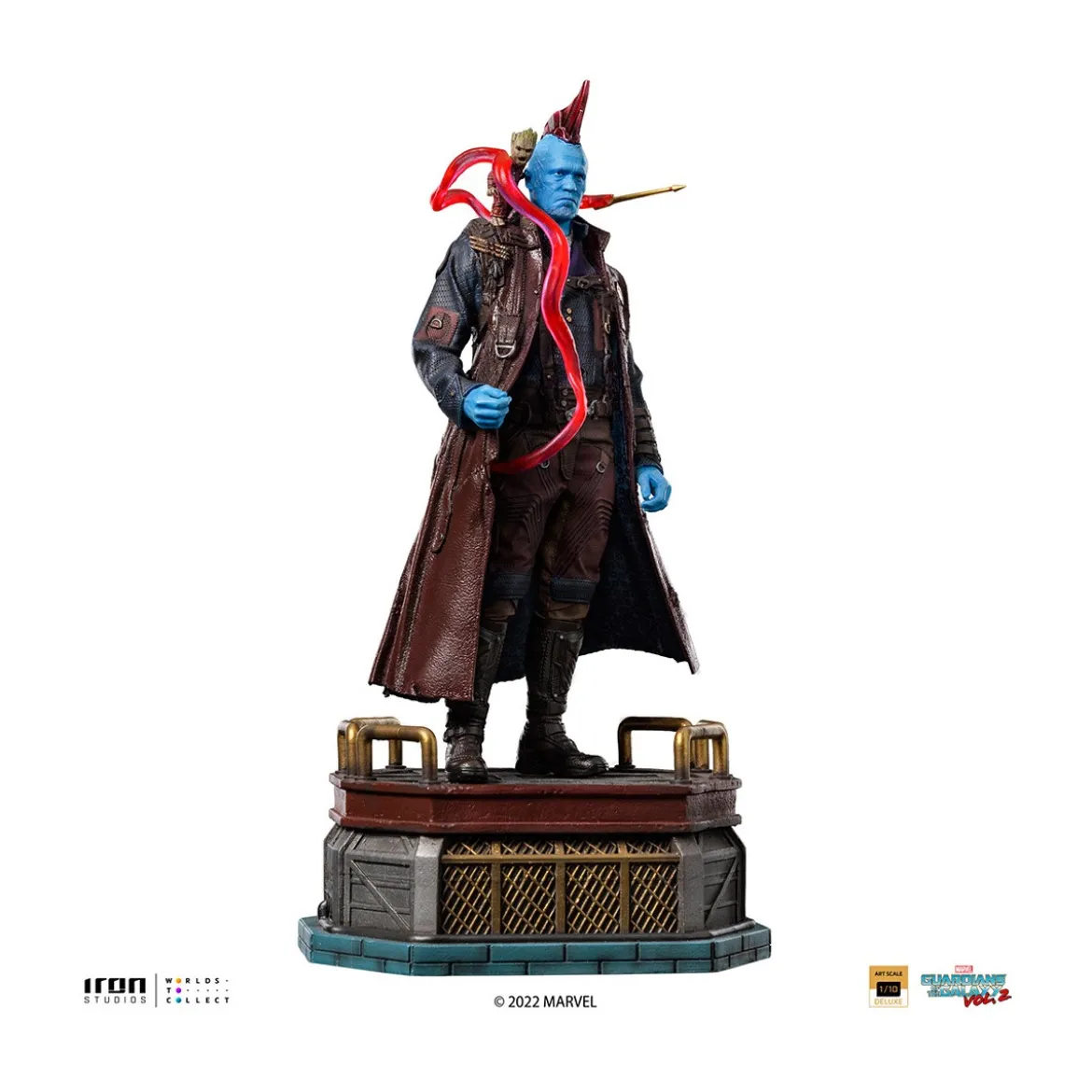 Iron Studios Marvel Comics - Guardians of the Galaxy 2 - Yondu & Groot X 1/10 CCXP 2022 Exclusive