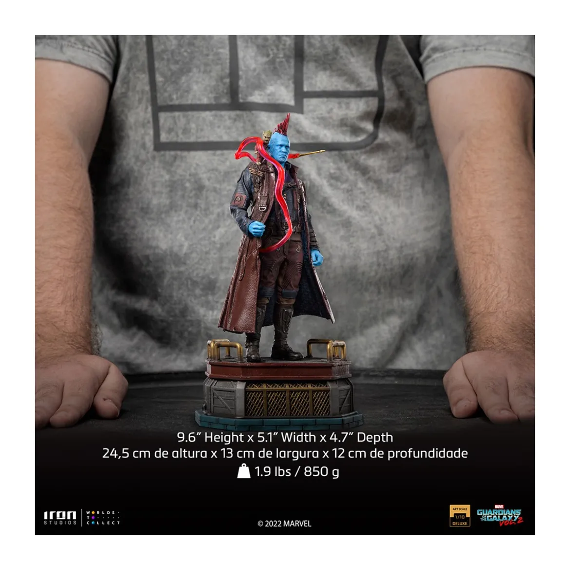 Iron Studios Marvel Comics - Guardians of the Galaxy 2 - Yondu & Groot X 1/10 CCXP 2022 Exclusive