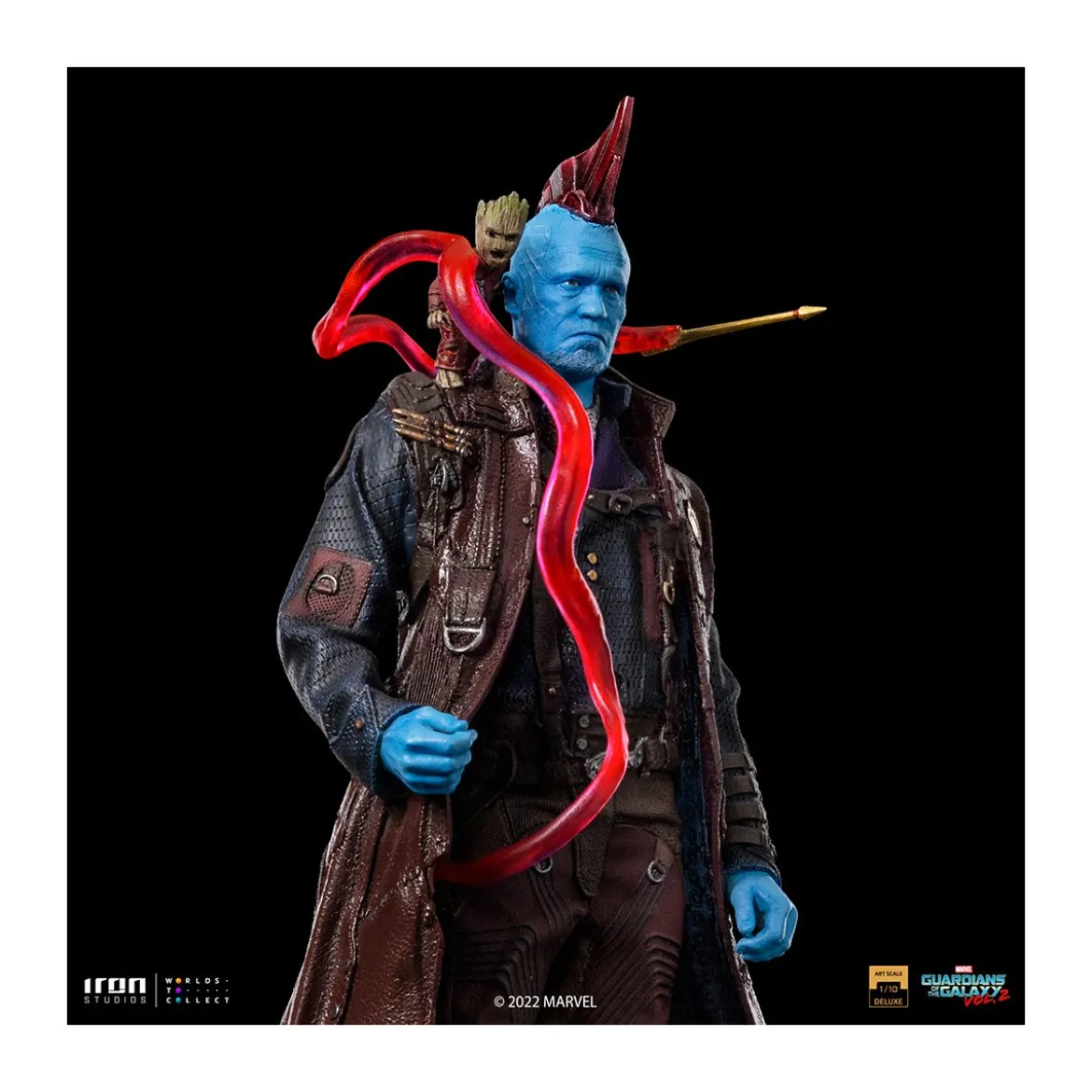 Iron Studios Marvel Comics - Guardians of the Galaxy 2 - Yondu & Groot X 1/10 CCXP 2022 Exclusive