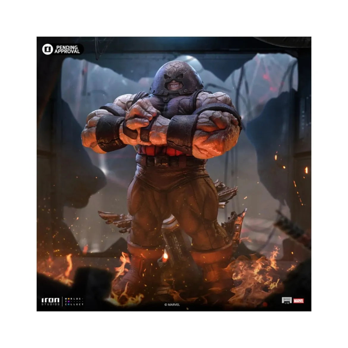 Iron Studios - Marvel Comics Juggernaut Unleashed BDS Arts Scale 1/10