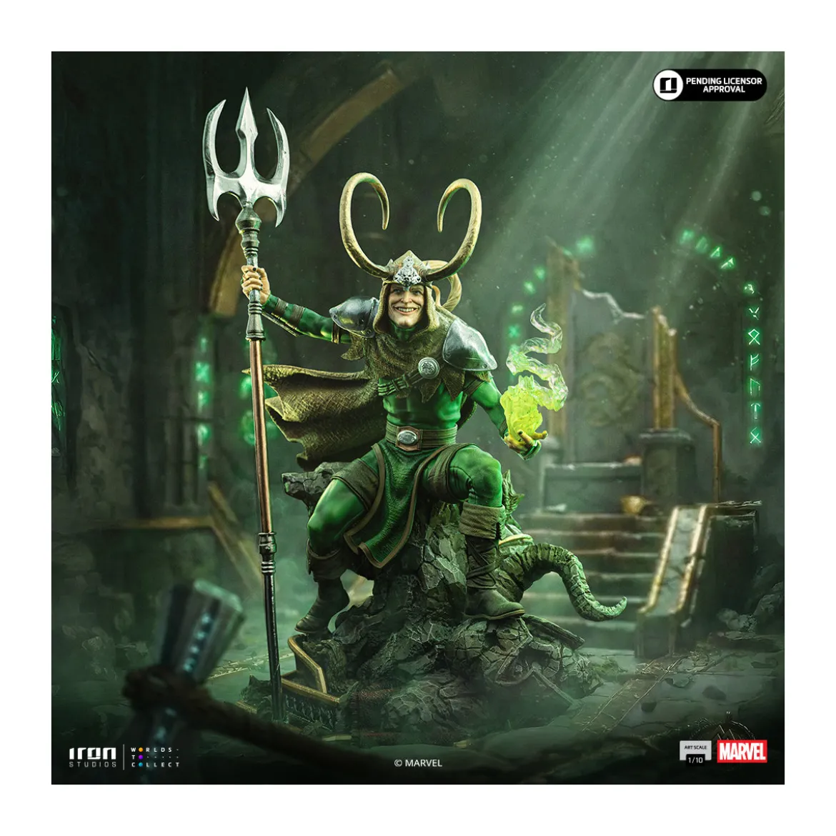 Iron Studios Marvel Comics - Loki Laufeyson BDS Art Scale 1/10