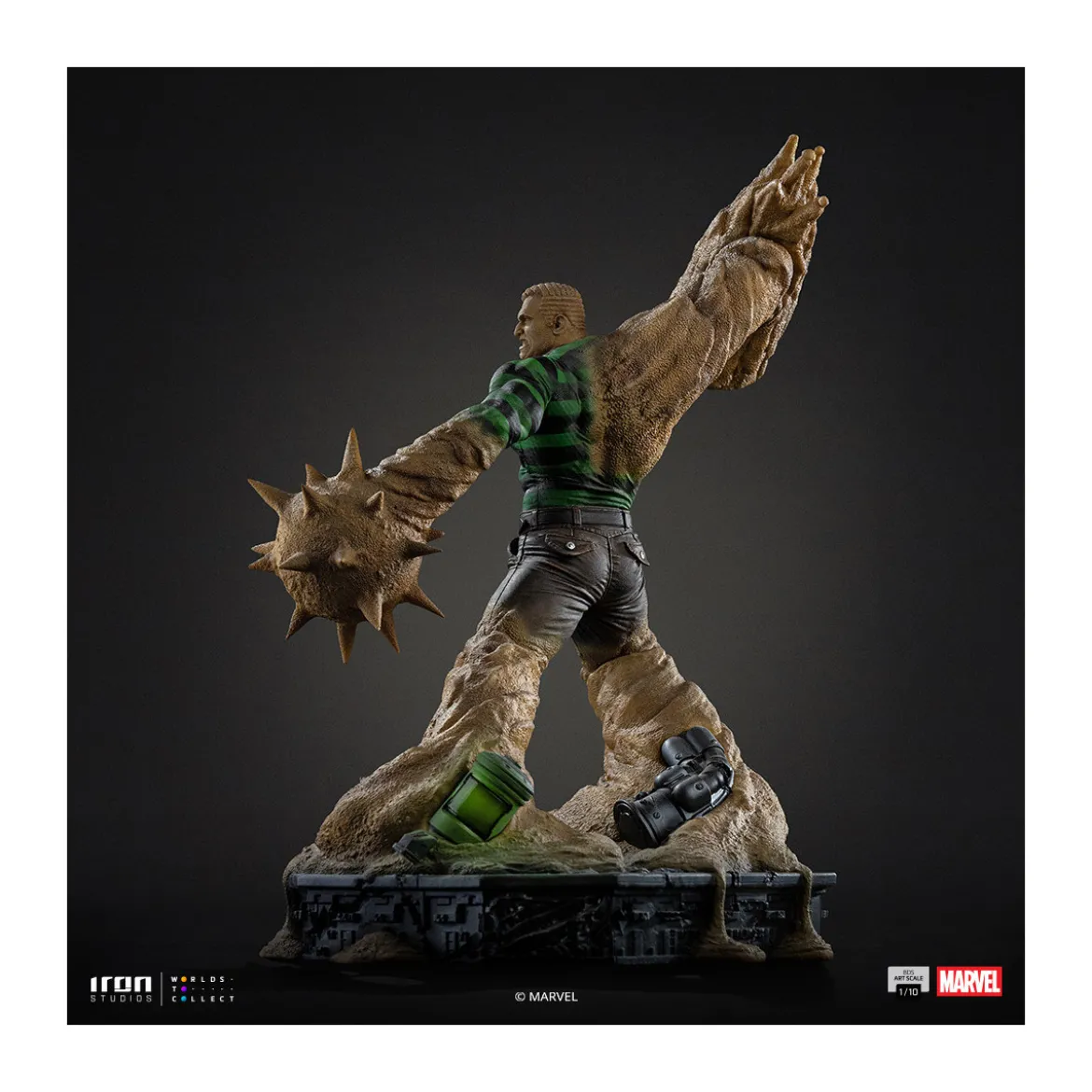 Iron Studios Marvel Comics - Spider-Man Vs Villains - Sandman BDS Art Scale 1/10