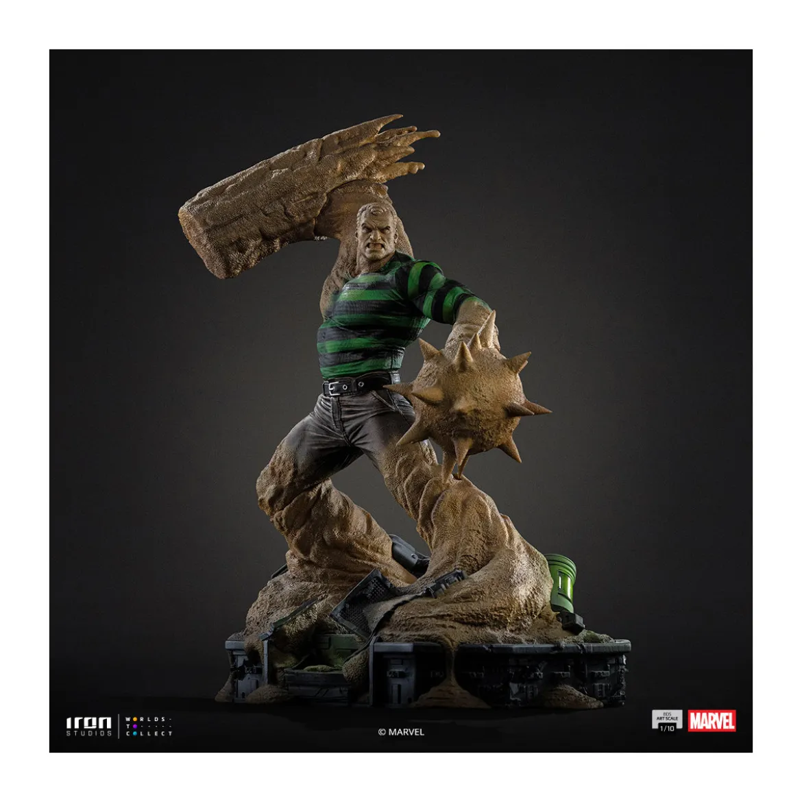 Iron Studios Marvel Comics - Spider-Man Vs Villains - Sandman BDS Art Scale 1/10