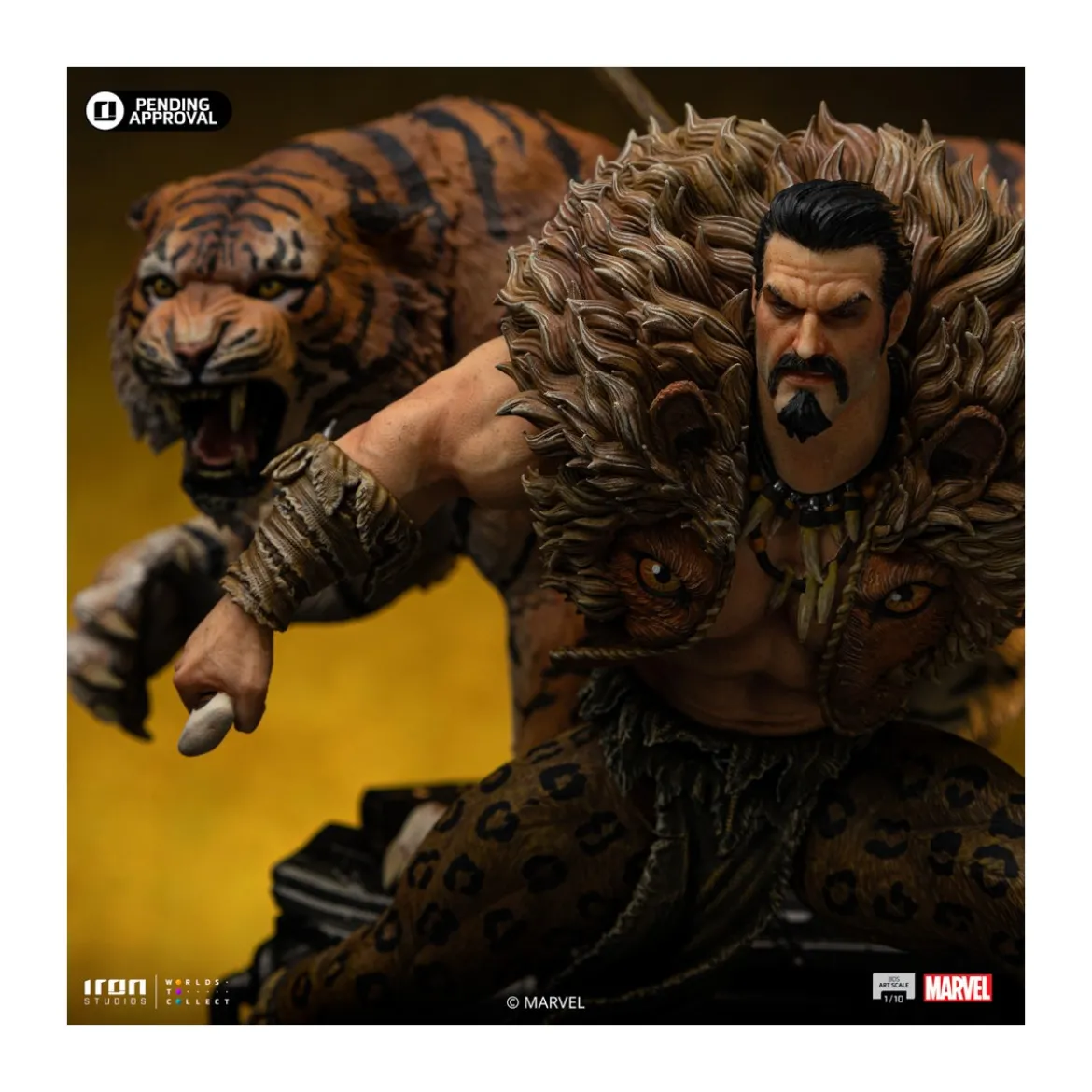 Iron Studios Marvel Comics - Spider-Man Vs Villains Kraven BDS Art Scale