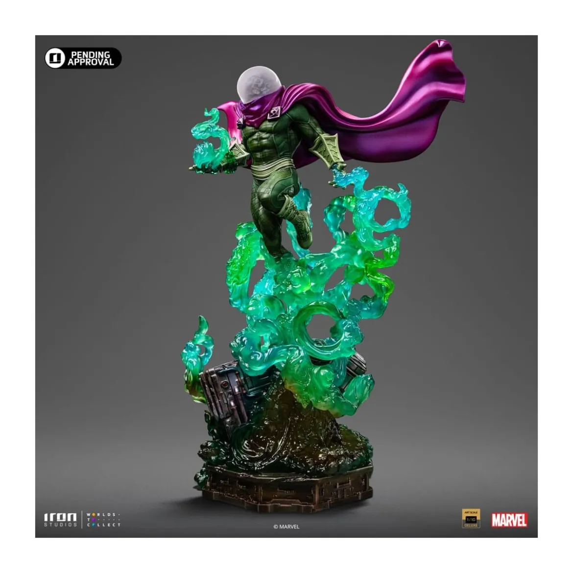 Iron Studios Marvel Comics - Spider-Man Vs Villains Mysterio Deluxe Art Scale