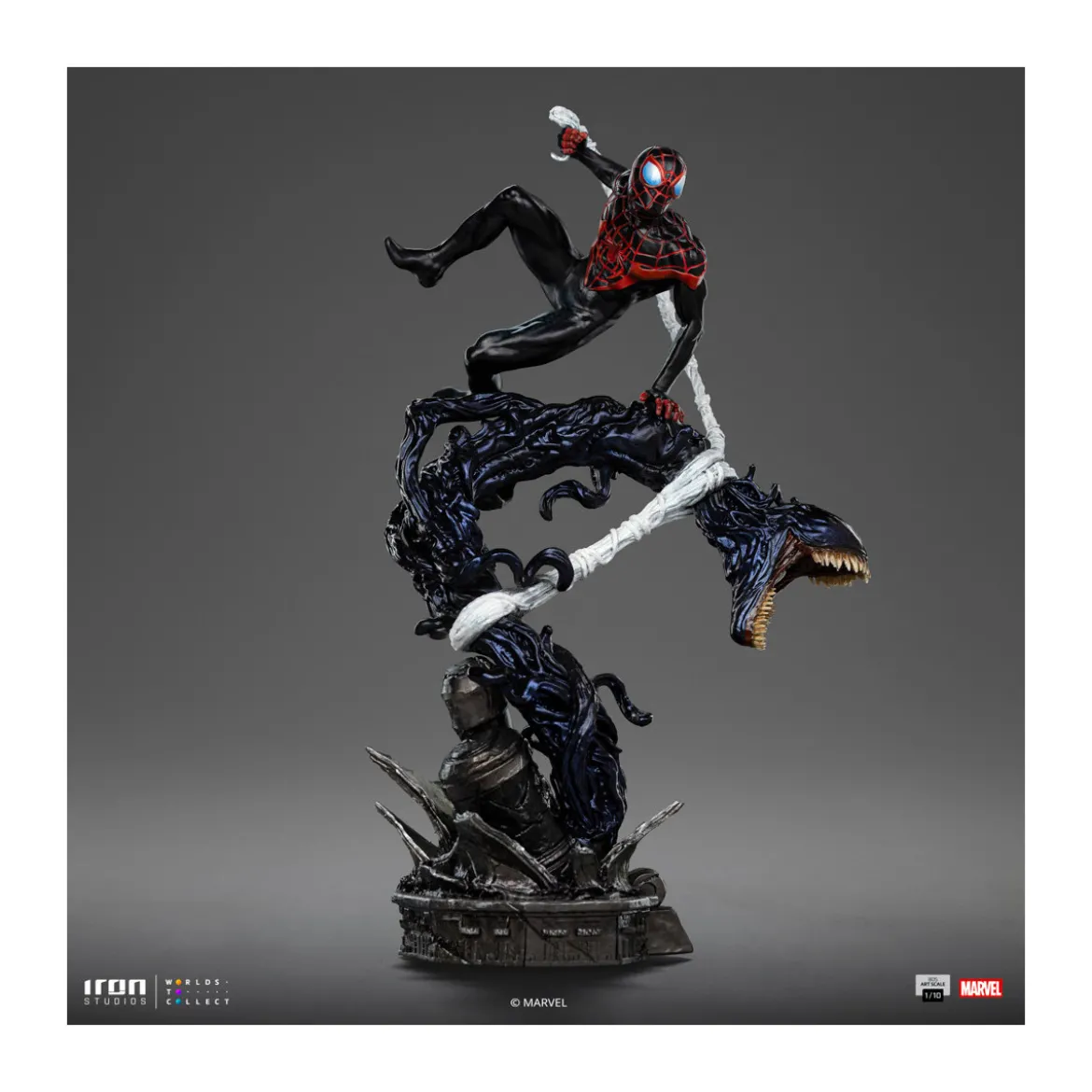 Iron Studios Marvel Comics - Spider-Man Vs Villains - Miles Morales BDS Art Scale