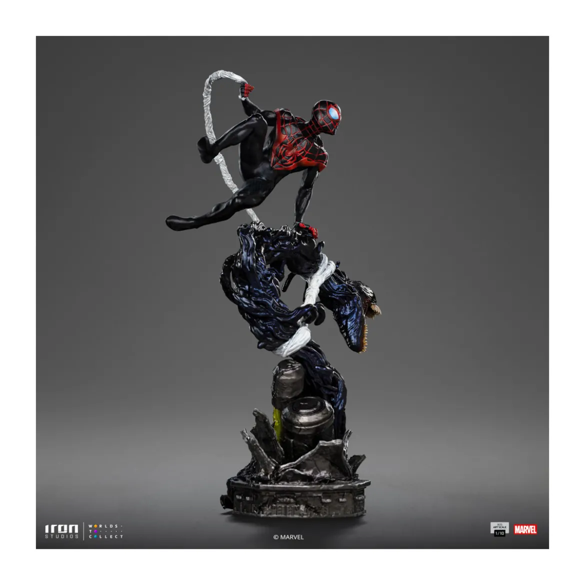Iron Studios Marvel Comics - Spider-Man Vs Villains - Miles Morales BDS Art Scale