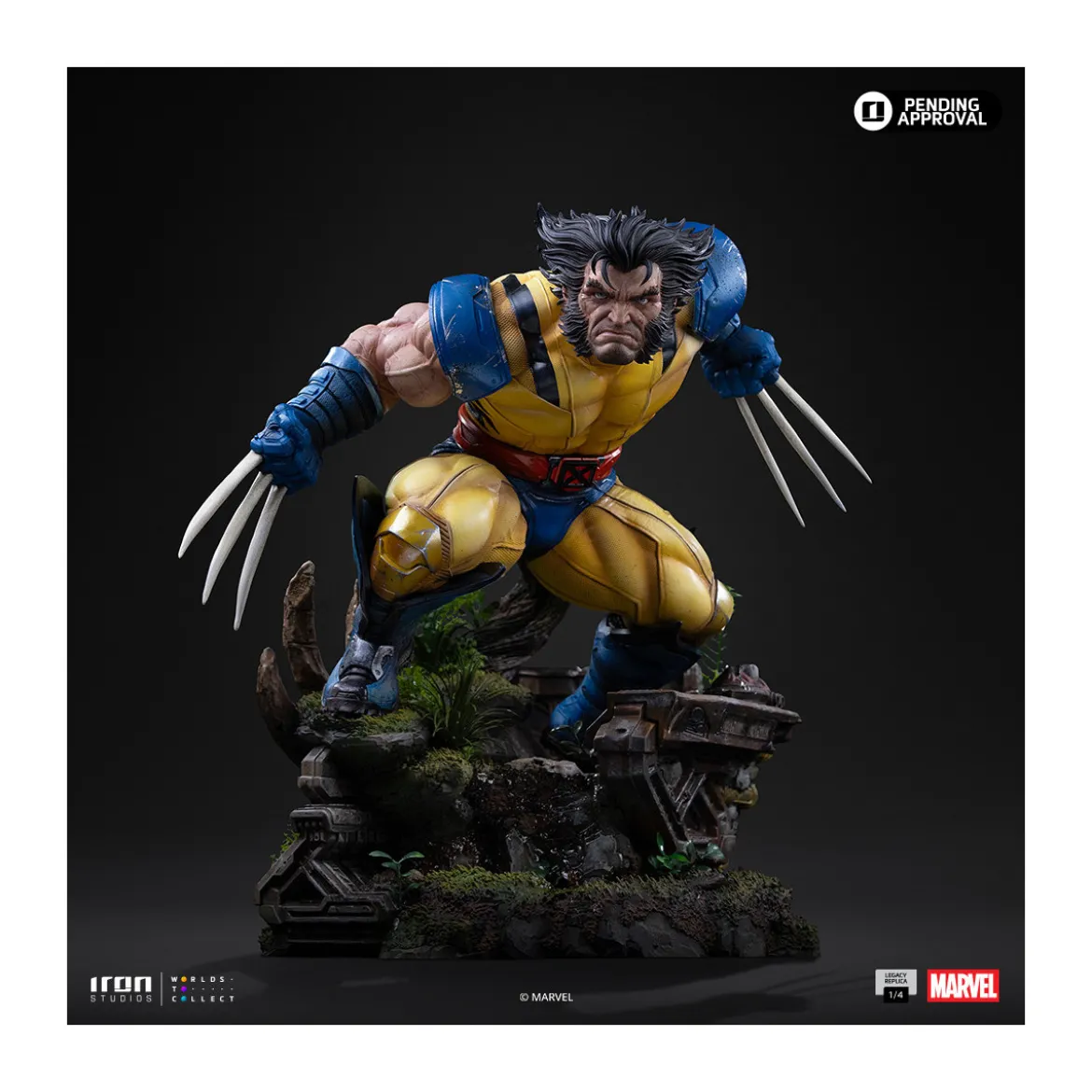 Iron Studios - Marvel Comics Wolverine Legacy Replica 1/4
