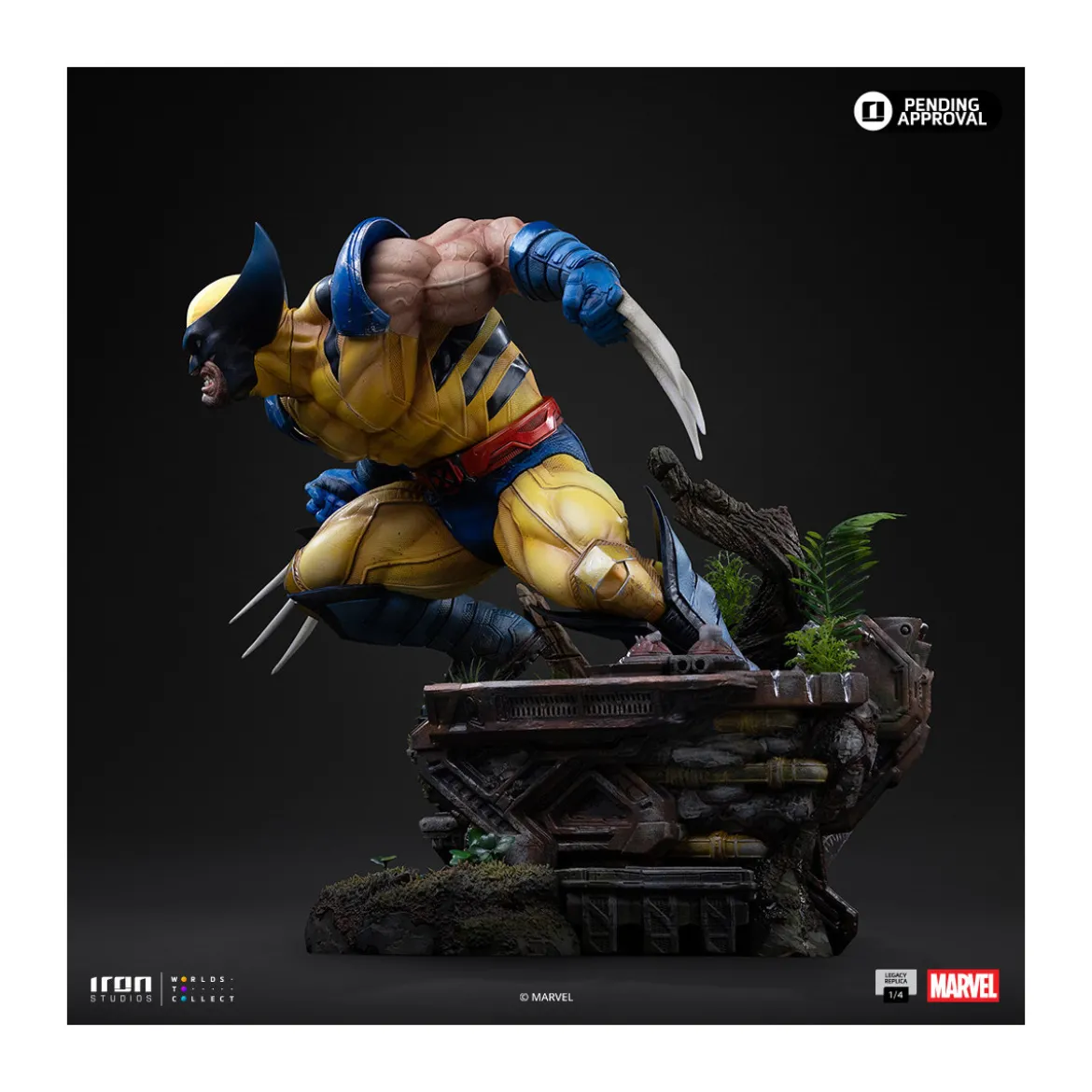 Iron Studios - Marvel Comics Wolverine Legacy Replica 1/4