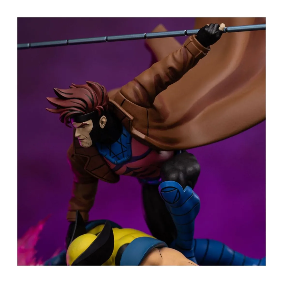 Iron Studios Marvel Comics - X-Men '97 Gambit & Wolverine 1/10 Deluxe Art Scale