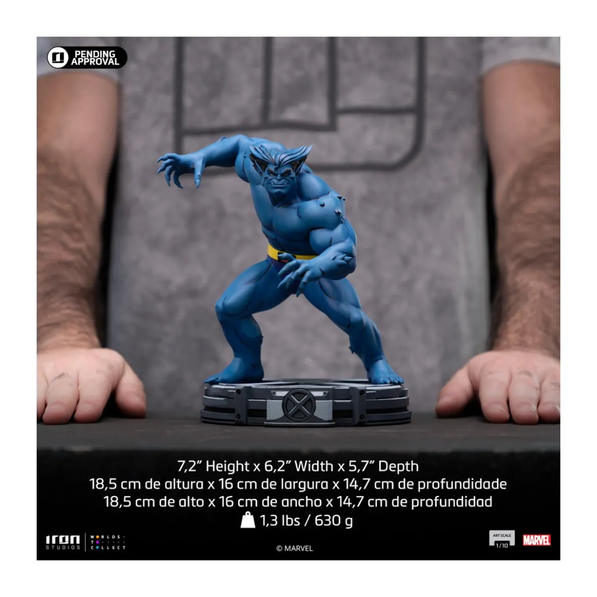Iron Studios Marvel Comics - X-Men '97 Beast 1/10 BDS Art Scale