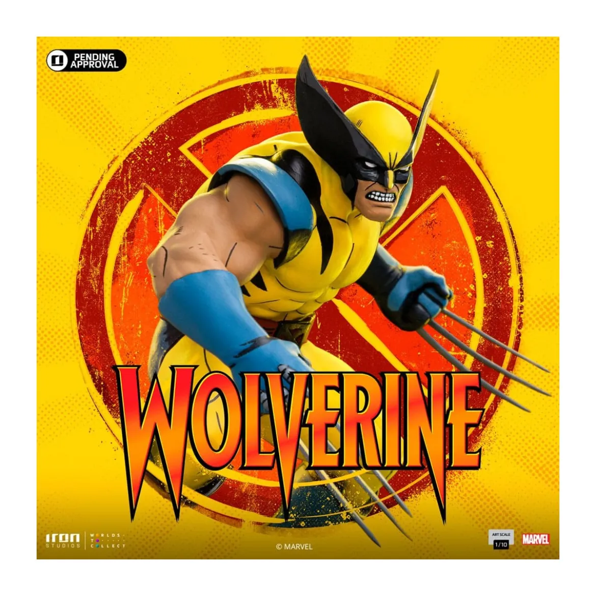 Iron Studios Marvel Comics - X-Men '97 Wolverine - Serval 1/10 BDS Art Scale
