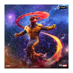 Iron Studios Marvel - Cyclop Deluxe Art Scale 1/10 - Infinity Gauntlet Diorama