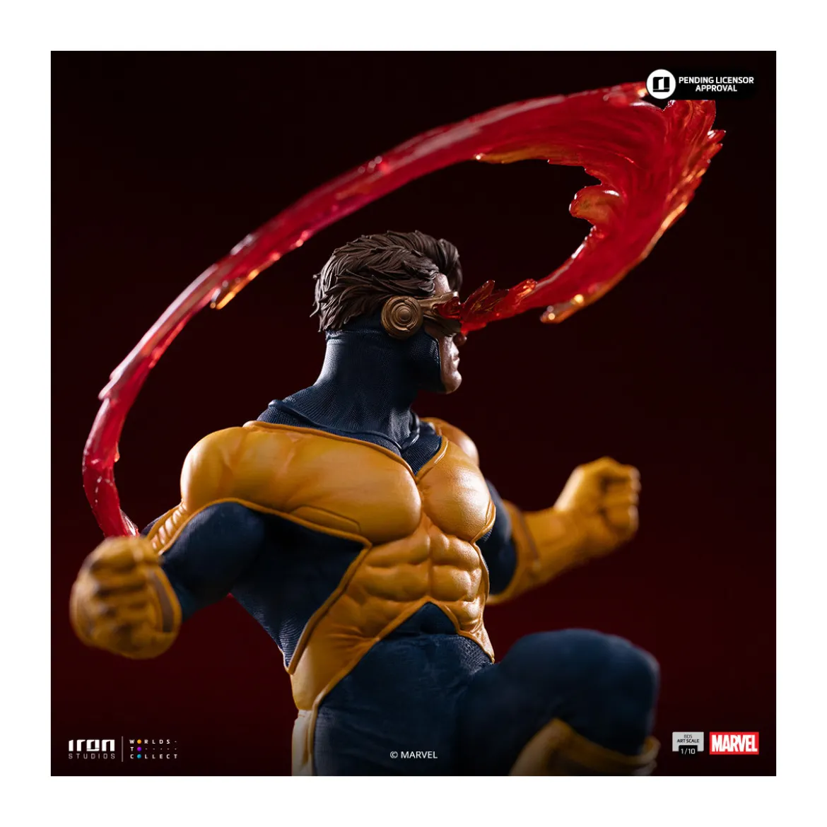 Iron Studios Marvel - Cyclop Deluxe Art Scale 1/10 - Infinity Gauntlet Diorama