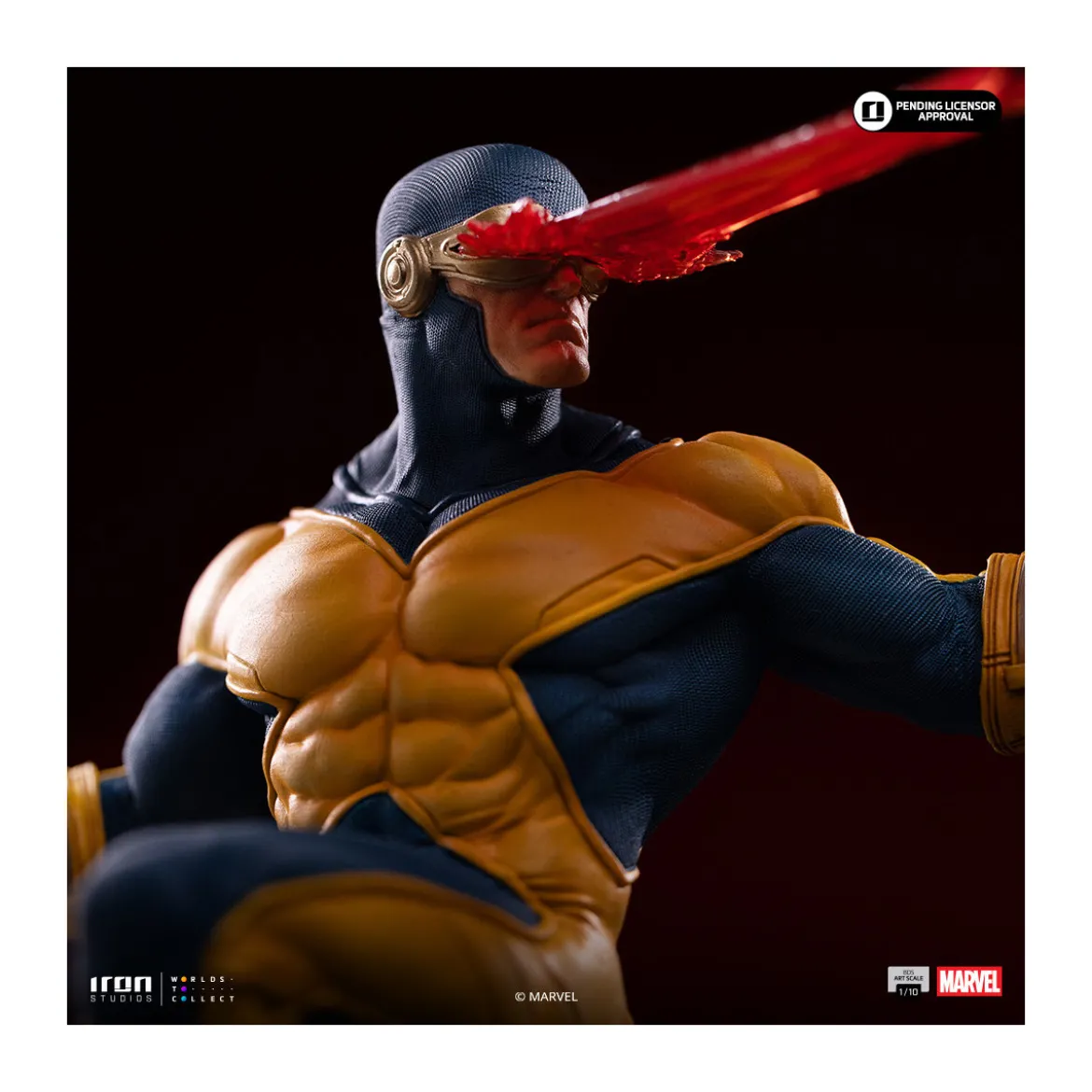 Iron Studios Marvel - Cyclop Deluxe Art Scale 1/10 - Infinity Gauntlet Diorama