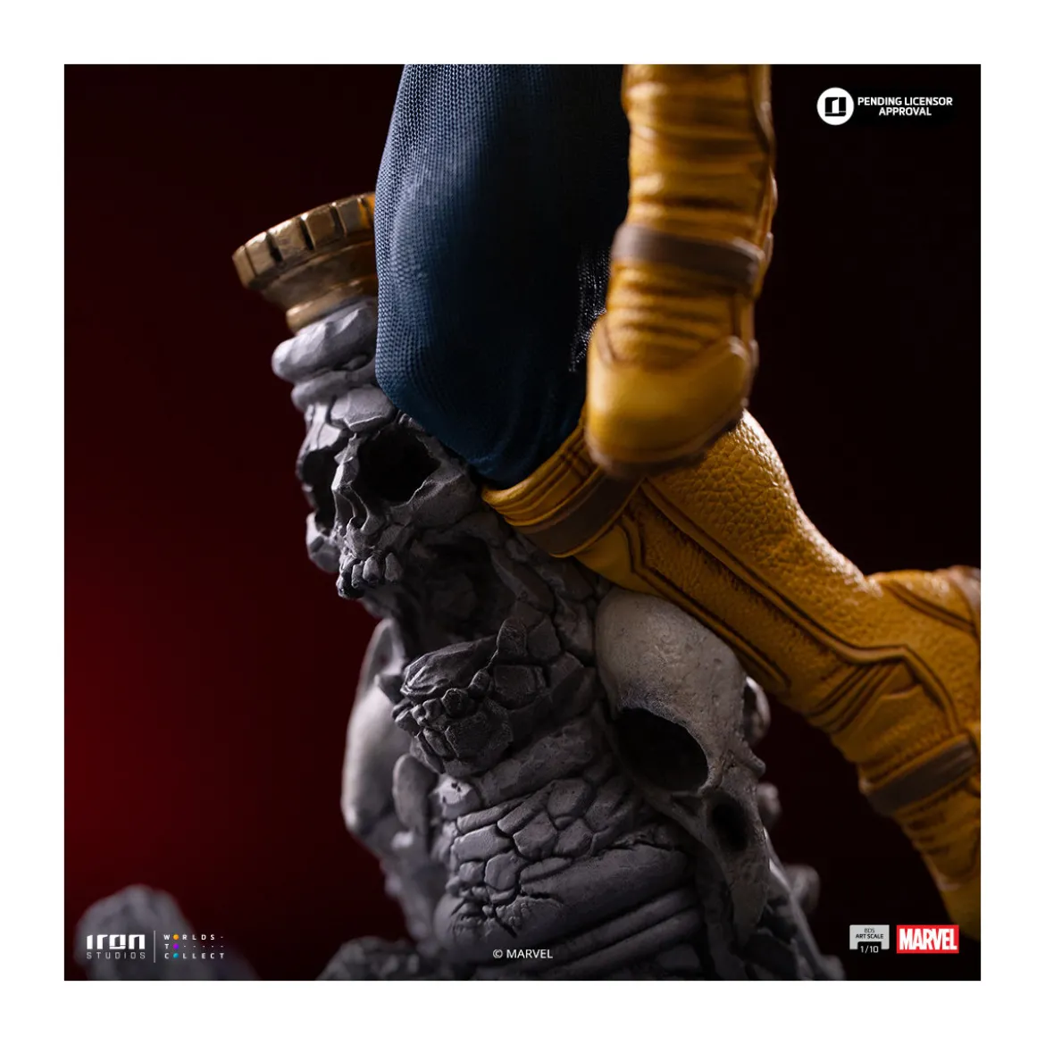 Iron Studios Marvel - Cyclop Deluxe Art Scale 1/10 - Infinity Gauntlet Diorama