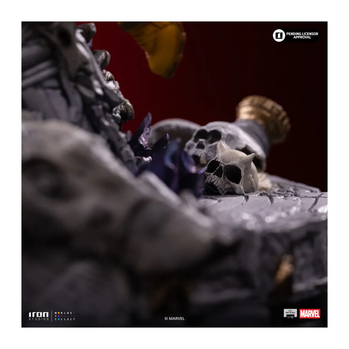 Iron Studios Marvel - Cyclop Deluxe Art Scale 1/10 - Infinity Gauntlet Diorama