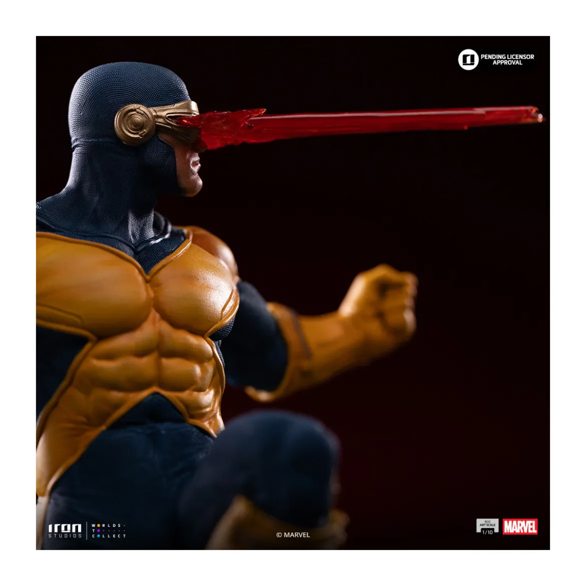 Iron Studios Marvel - Cyclop Deluxe Art Scale 1/10 - Infinity Gauntlet Diorama