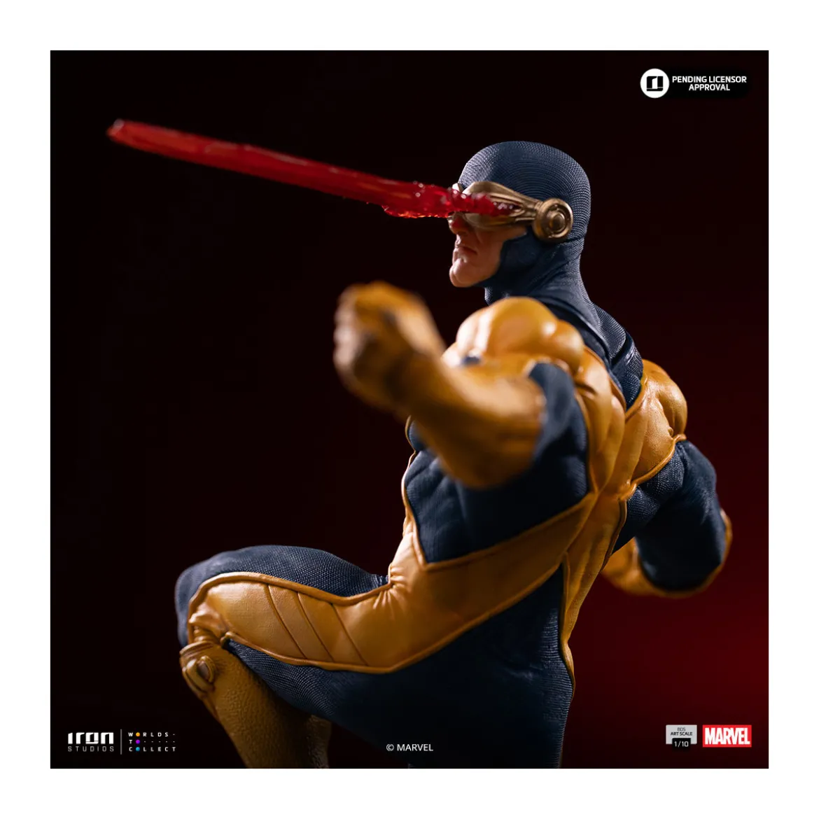 Iron Studios Marvel - Cyclop Deluxe Art Scale 1/10 - Infinity Gauntlet Diorama