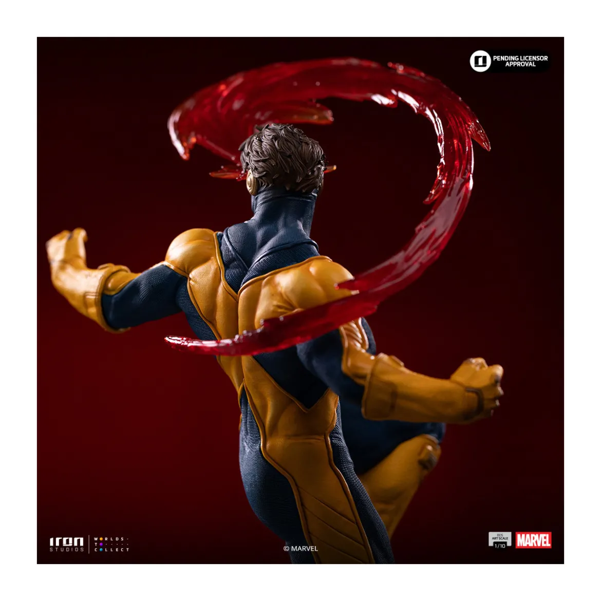 Iron Studios Marvel - Cyclop Deluxe Art Scale 1/10 - Infinity Gauntlet Diorama