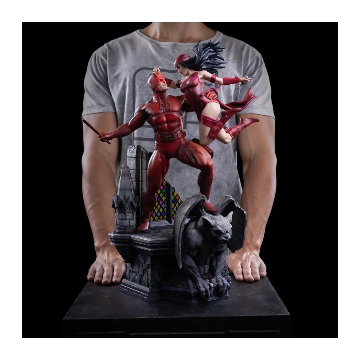 Iron Studios Marvel - Daredevil & Elektra 1/6 - Daredevil