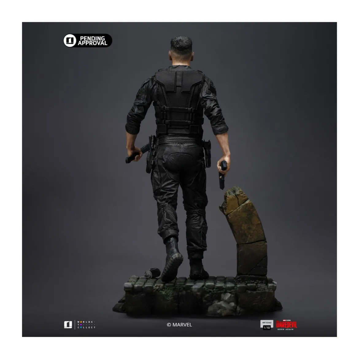 Iron Studios Marvel - Daredevil Born Again - Punisher Art Scale 1/10