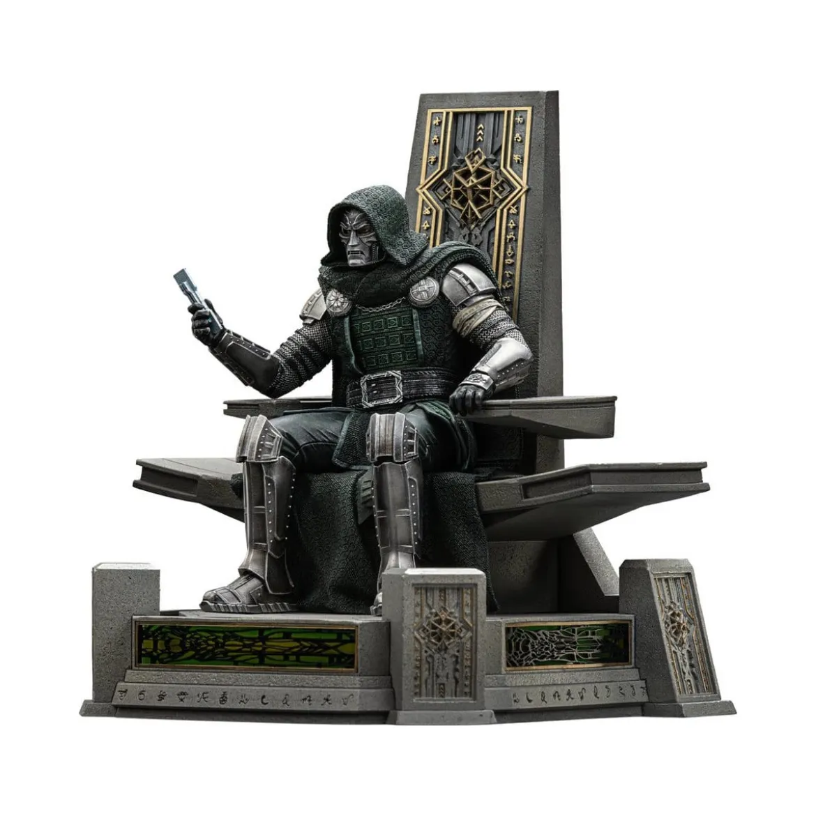 Iron Studios Marvel - Doctor Doom on Throne Art Scale 1/10 - Avengers: Doomsday