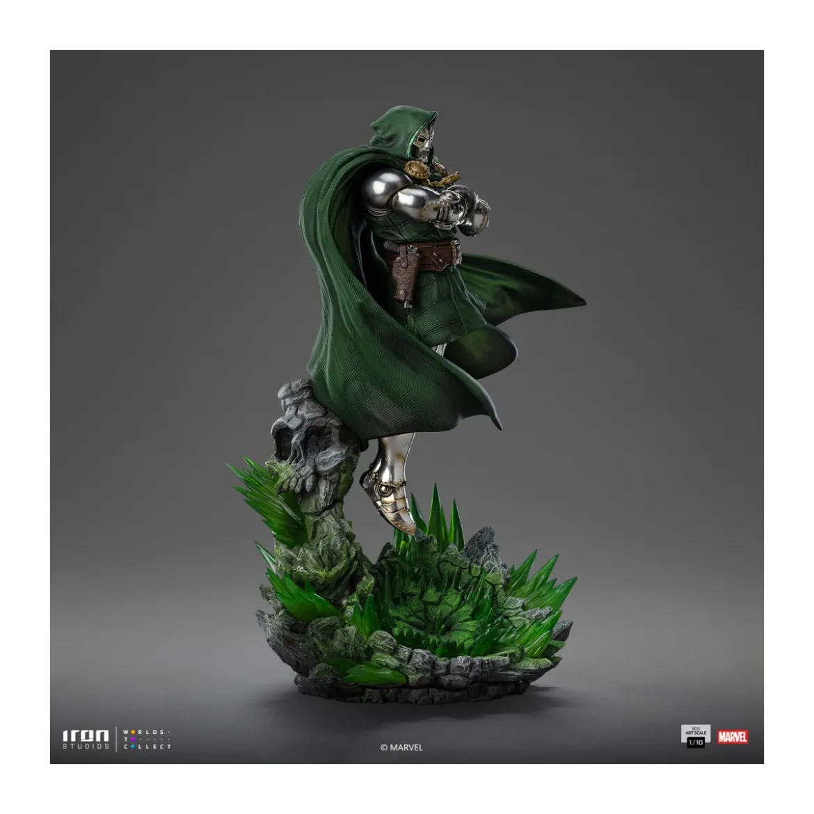 Iron Studios Marvel - DR. Doom 1/10 BDS Art Scale - Infinity Gauntlet Diorama