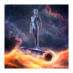 Iron Studios - Marvel Fantastic 4 - Silver Surfer Art Scale 1/10