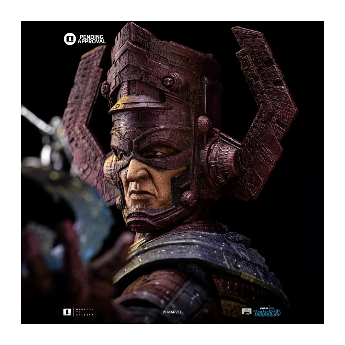 Iron Studios - Marvel Fantastic 4 - Galactus Diorama Deluxe Demi Art Scale 1/20