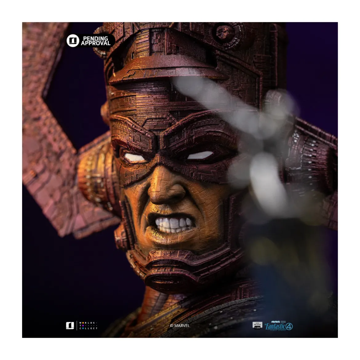Iron Studios - Marvel Fantastic 4 - Galactus Diorama Deluxe Demi Art Scale 1/20