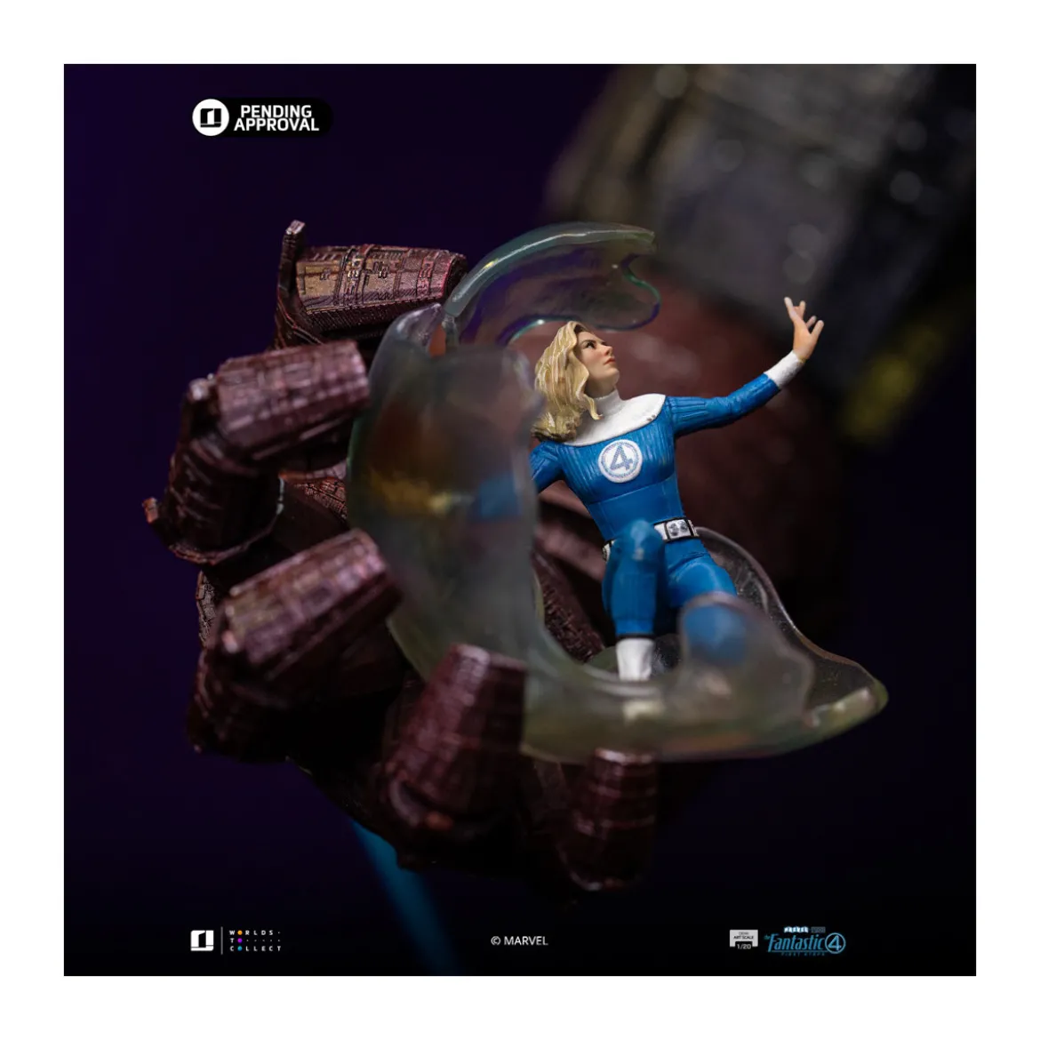 Iron Studios - Marvel Fantastic 4 - Galactus Diorama Deluxe Demi Art Scale 1/20