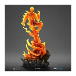 Iron Studios - Marvel Fantastic 4 - Human Torch Johnny Storm Scale Art Scale 1/10