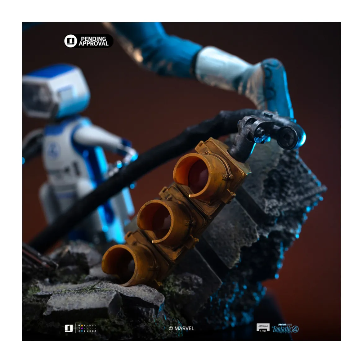 Iron Studios - Marvel Fantastic 4 - Mr. Fantastic Reed Richards Art Scale 1/10