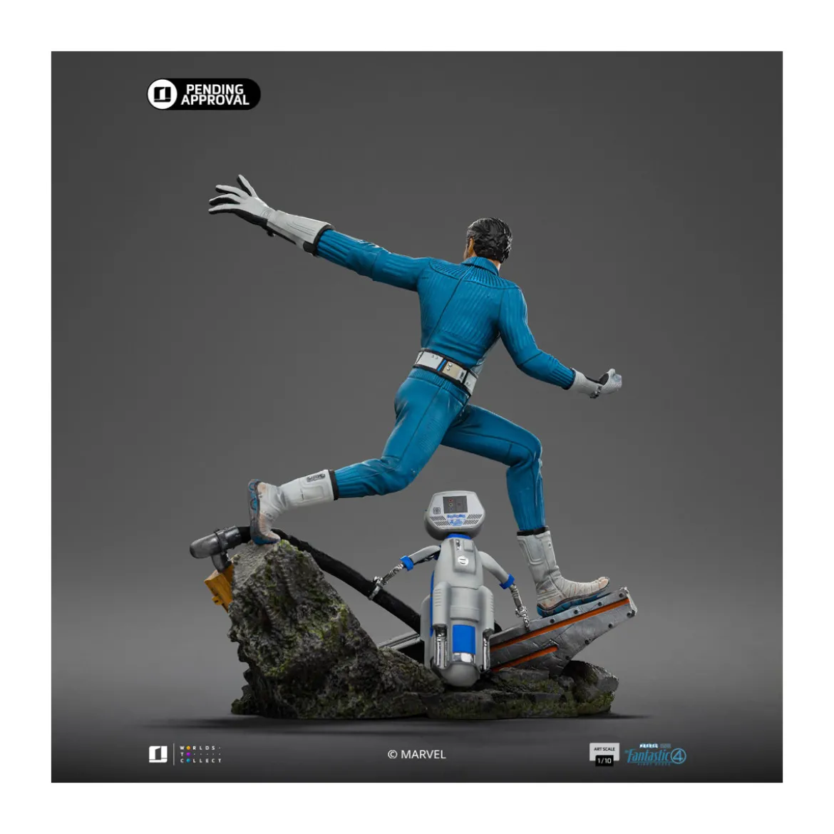 Iron Studios - Marvel Fantastic 4 - Mr. Fantastic Reed Richards Art Scale 1/10