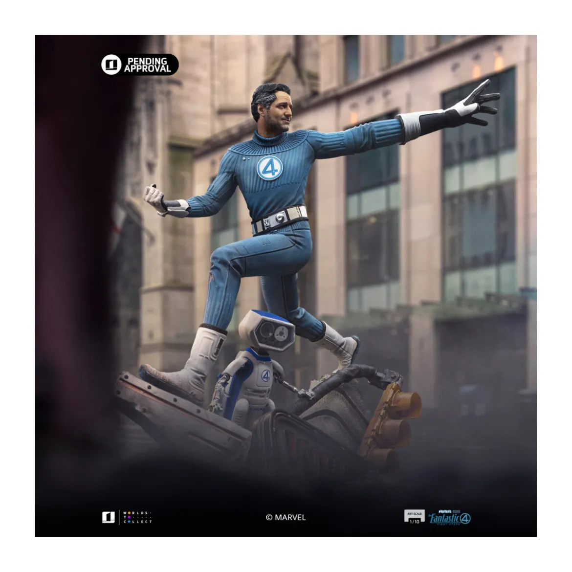 Iron Studios - Marvel Fantastic 4 - Mr. Fantastic Reed Richards Art Scale 1/10