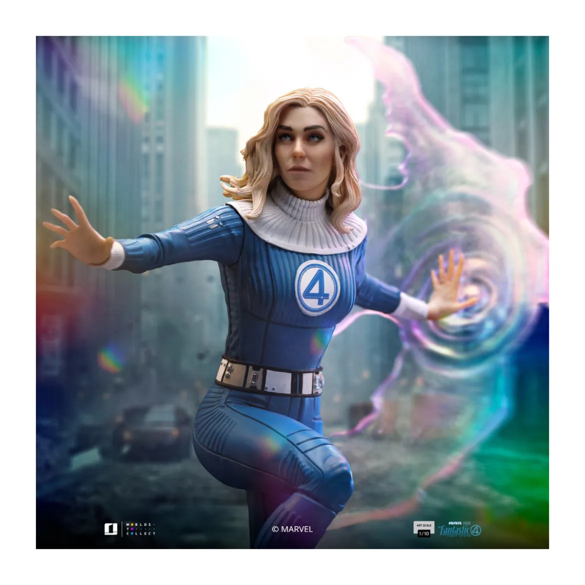 Iron Studios - Marvel Fantastic 4 - Invisible Woman Sue Storm Art Scale 1/10