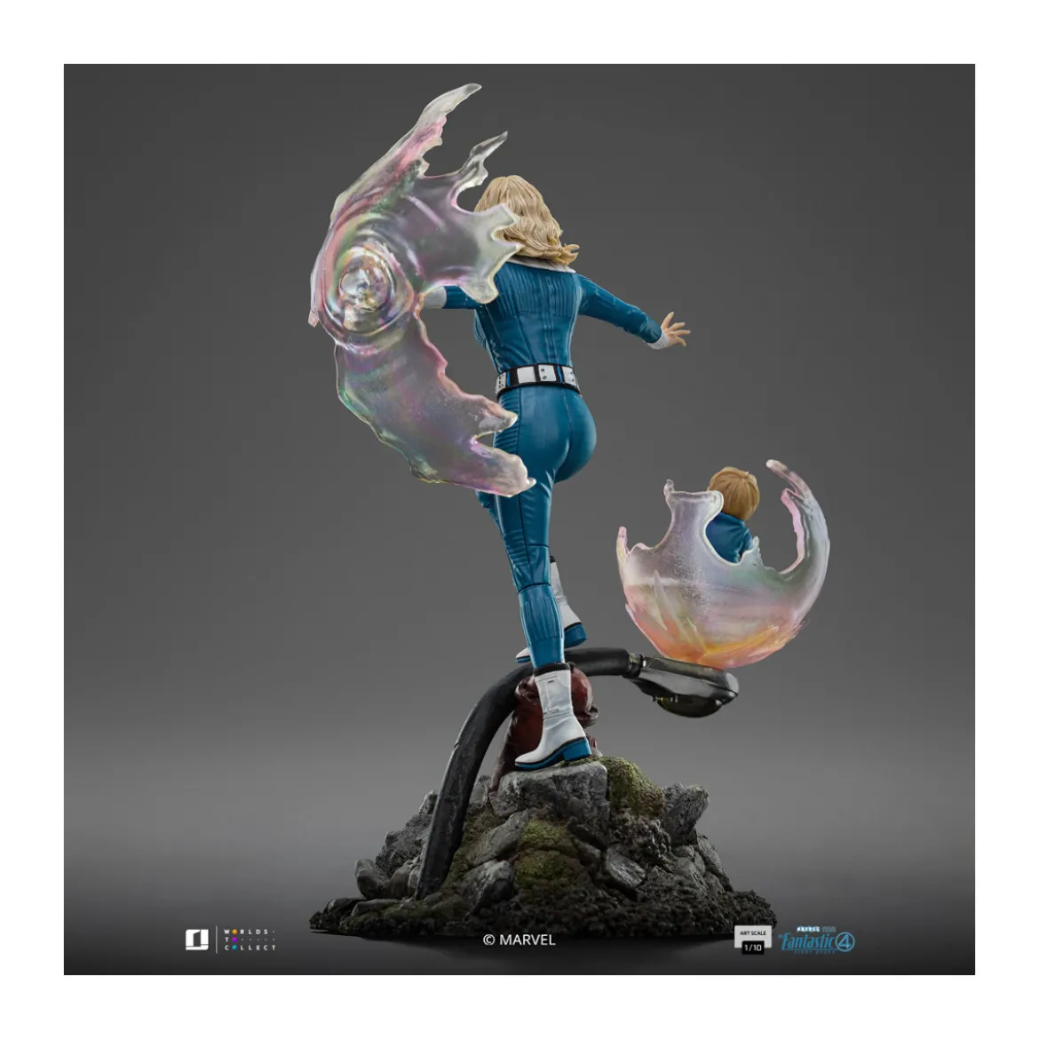 Iron Studios - Marvel Fantastic 4 - Invisible Woman Sue Storm Art Scale 1/10