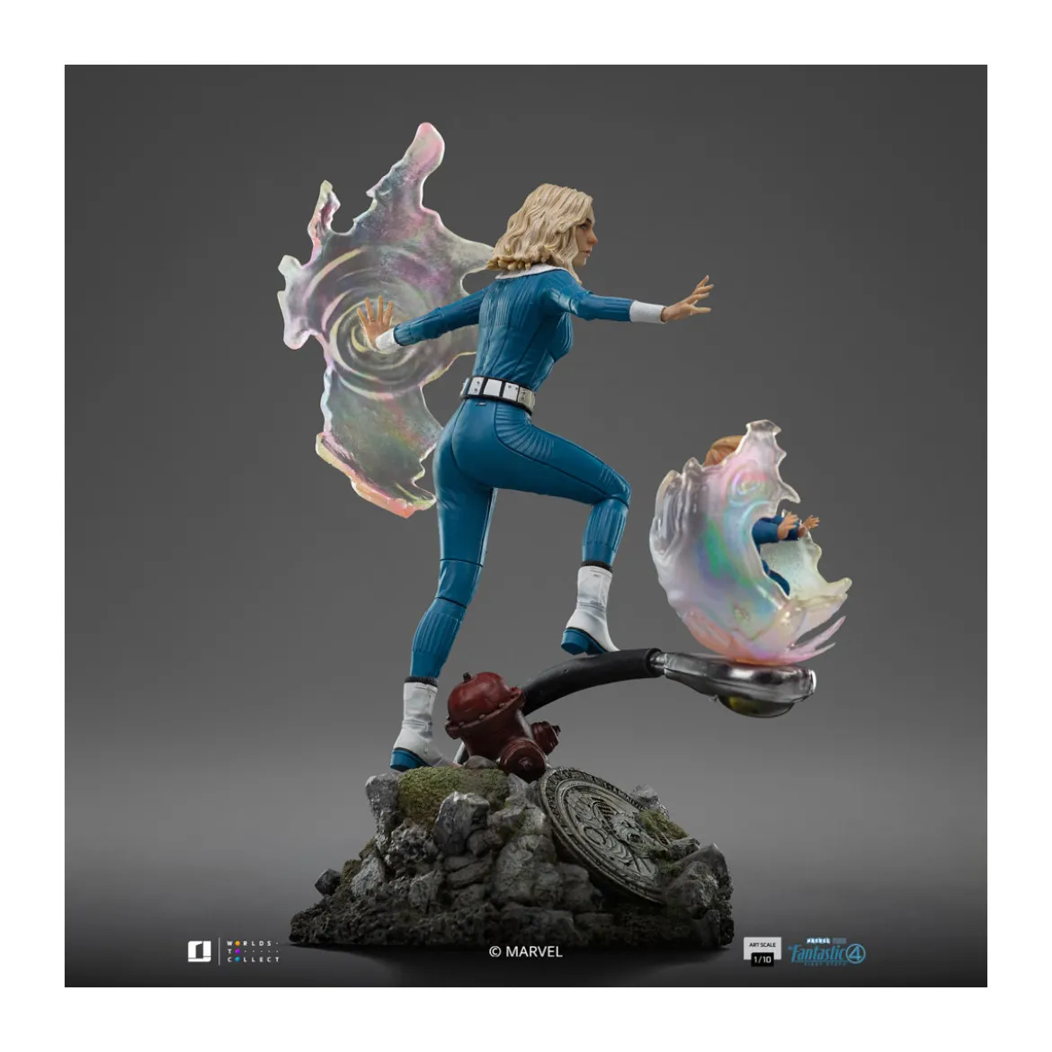 Iron Studios - Marvel Fantastic 4 - Invisible Woman Sue Storm Art Scale 1/10