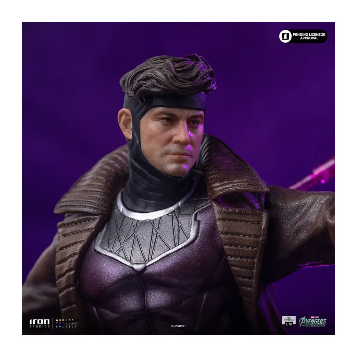 Iron Studios Marvel - Gambit Art Scale 1/10 - Avengers: Doomsday