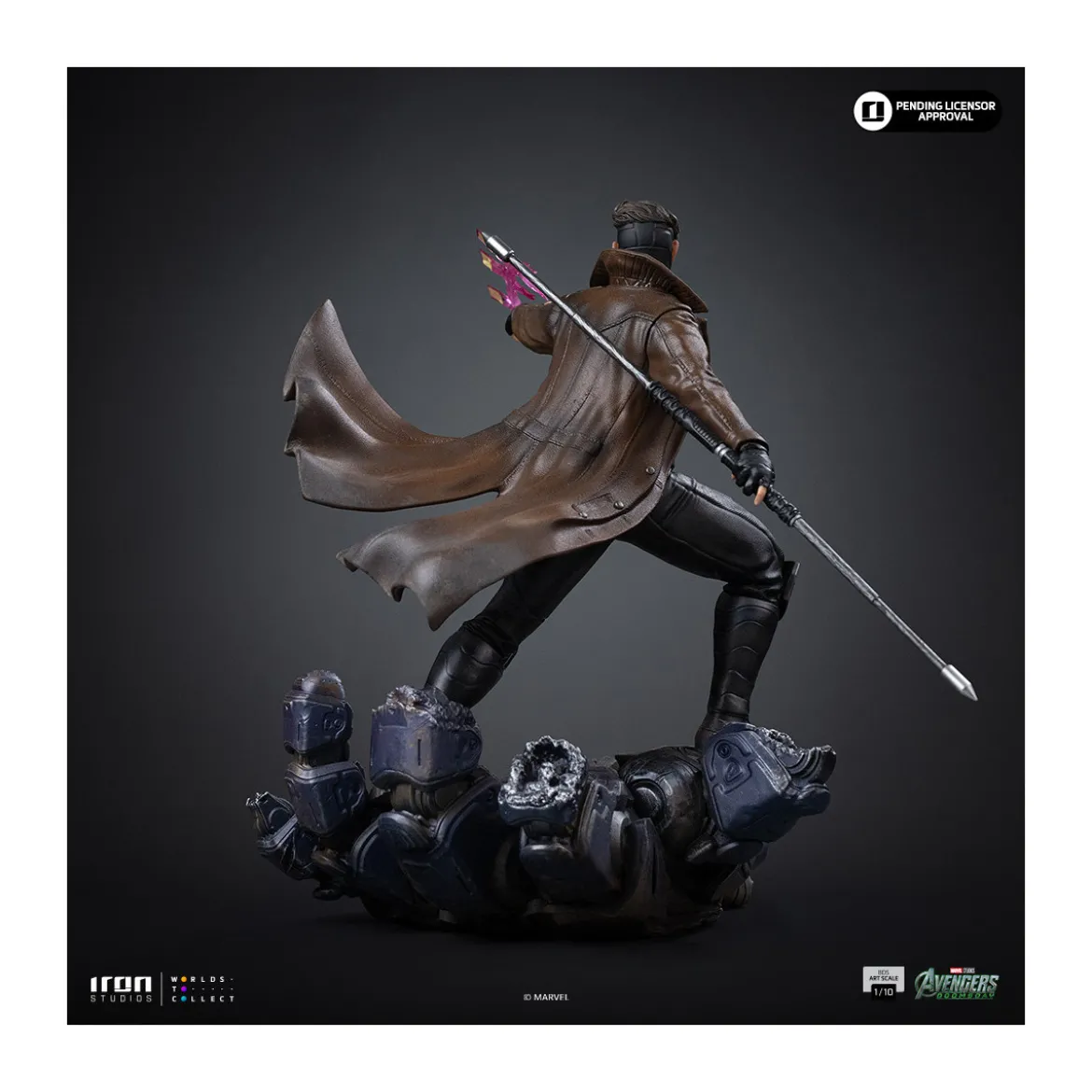 Iron Studios Marvel - Gambit Art Scale 1/10 - Avengers: Doomsday