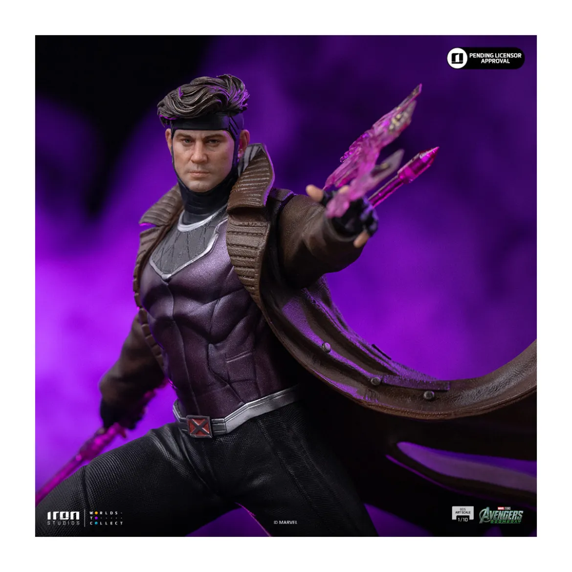 Iron Studios Marvel - Gambit Art Scale 1/10 - Avengers: Doomsday