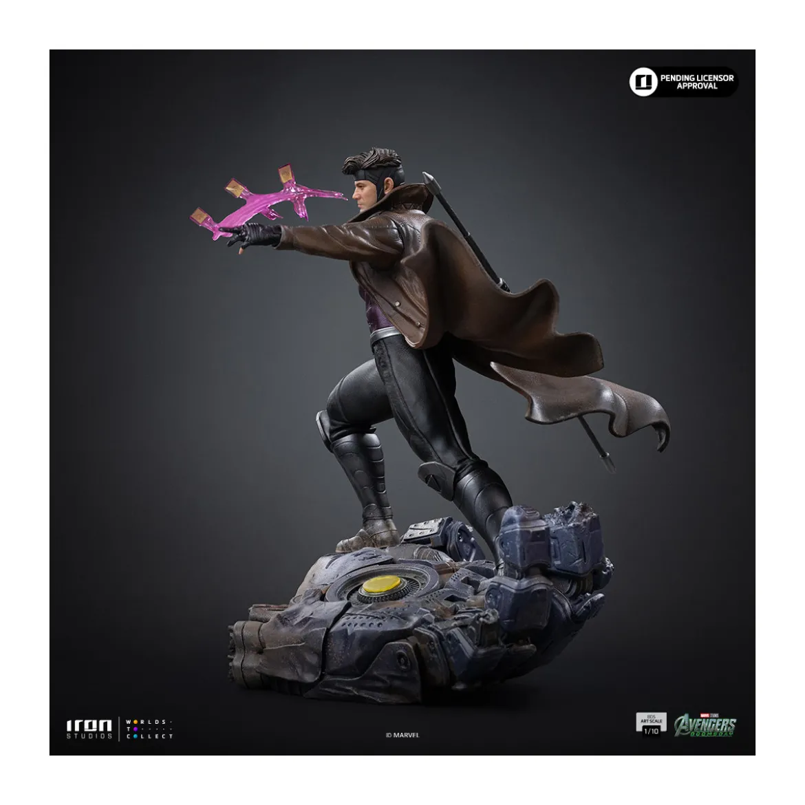 Iron Studios Marvel - Gambit Art Scale 1/10 - Avengers: Doomsday