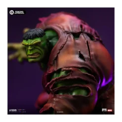 Iron Studios Marvel - Hulk 1/10 BDS Art Scale - Infinity Gauntlet Diorama