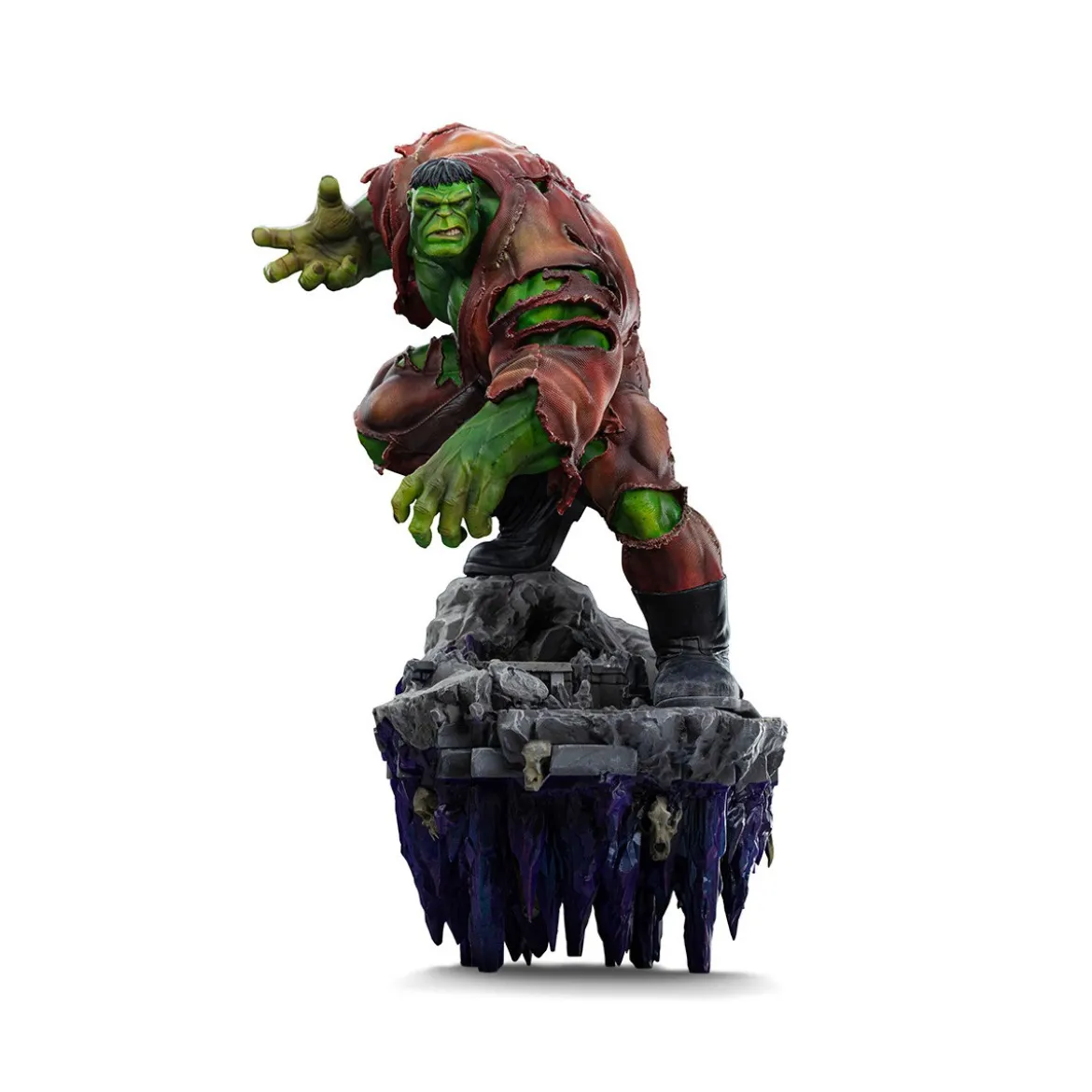 Iron Studios Marvel - Hulk 1/10 Deluxe Art Scale - Infinity Gauntlet Diorama