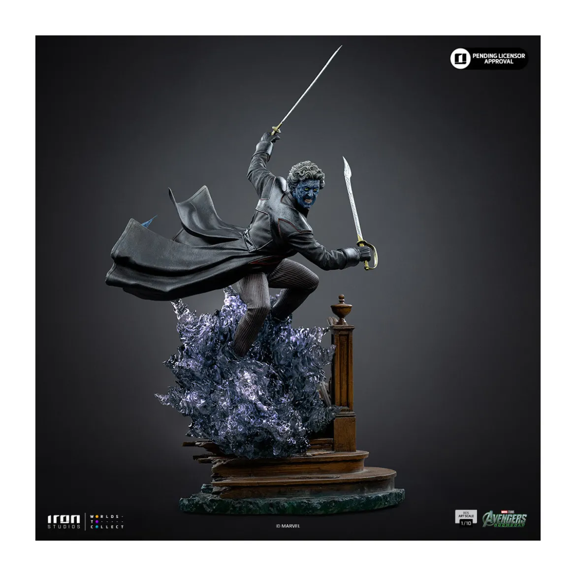 Iron Studios Marvel - Nightcrawler Art Scale 1/10 - Avengers: Doomsday