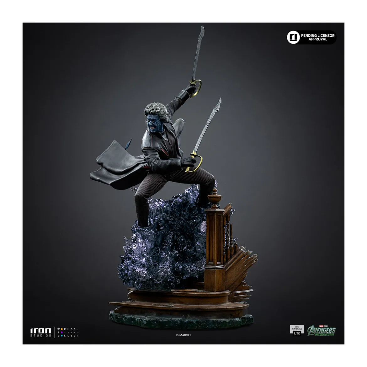 Iron Studios Marvel - Nightcrawler Art Scale 1/10 - Avengers: Doomsday