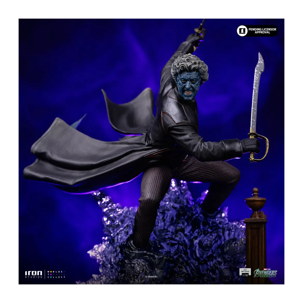 Iron Studios Marvel - Nightcrawler Art Scale 1/10 - Avengers: Doomsday