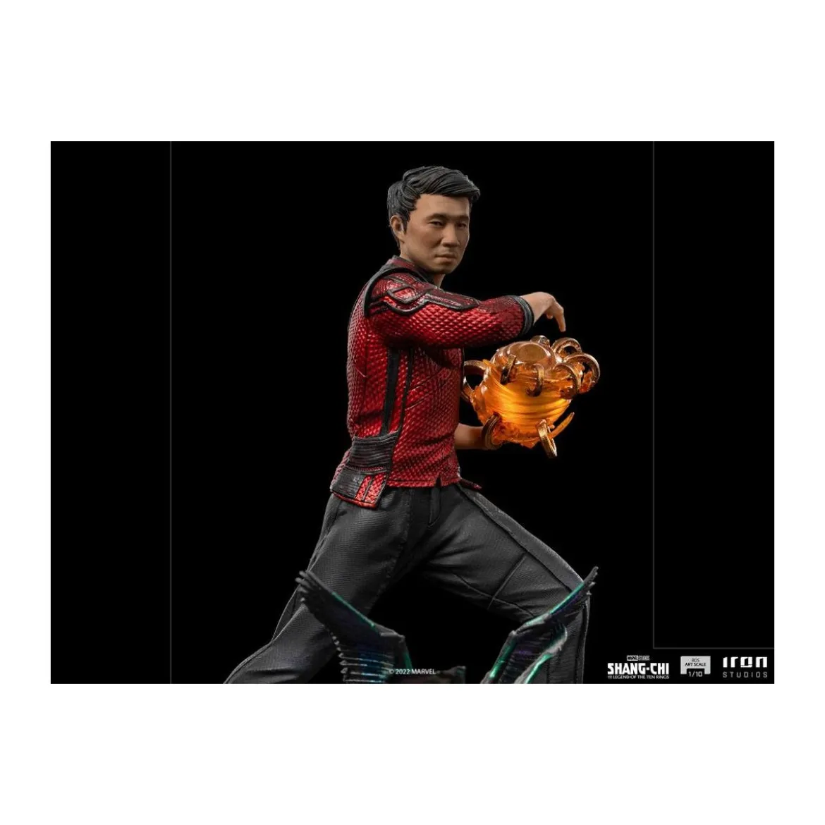 Iron Studios Marvel - Shang-Chi & Morris - Shang-Chi et la Légende des Dix Anneaux statuette 1/10 BDS Art Scale